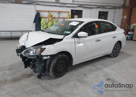 2017 Nissan Sentra S из США, поврежденный, VIN 3N1AB7AP3HY283596